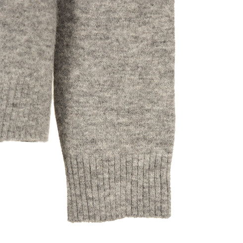 Norse Projects Sigfred Alpaca Merino Grey Melange N45-05211500 Degli Uberti